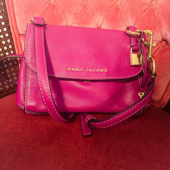 Purple Marc Jacobs Leather Crossbody - Picture 10 of 10